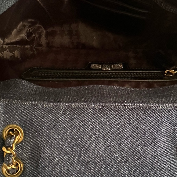 Karl Lagerfeld Agyness Denim Quilted Bag - Picture 7 of 7